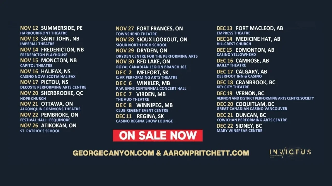 Cowboy Christmas Tour Dates